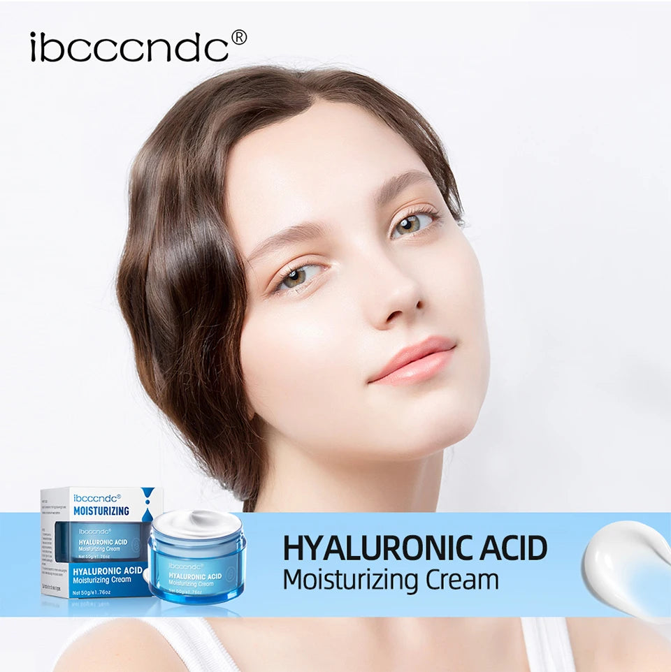 Crème en gel à l'acide hyaluronique Hydratant pour le visage hydratant pour hydrater et lisser la peau extra-sèche Nourrir améliorer le grains de peau