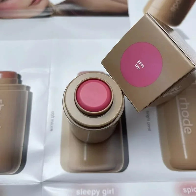 RHODE Maquillage Joues Blush, Stick Brillant à Lèvres Étui de Téléphone pour iPhone.