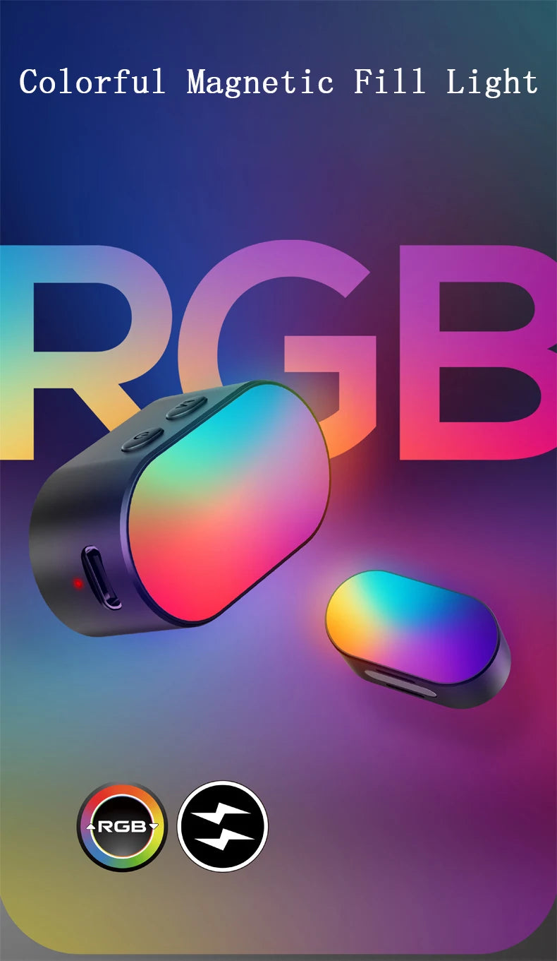 RGB magnétique pour les stabilisateurs de Grimbal La lumière LED portable Gimbal Stabilizer