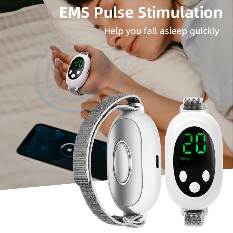 Ce dispositif de sommeil intelligent, techniques de neurologie, il soulage l'insomnie.