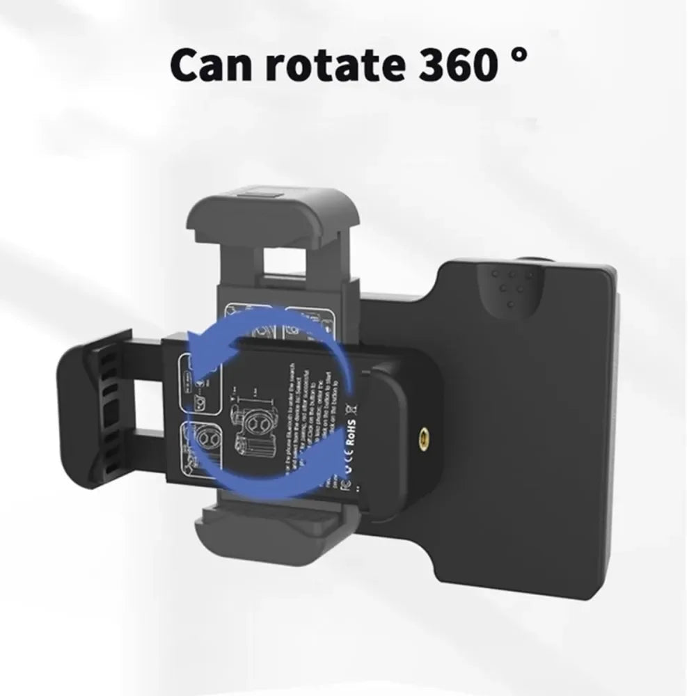 Smartphone Selfie Handle Phone Camera Snap Grip avec télécommande d’obturateur détachable pour iPhone 16/15/14 Vlog Video Shoot Accessoire
