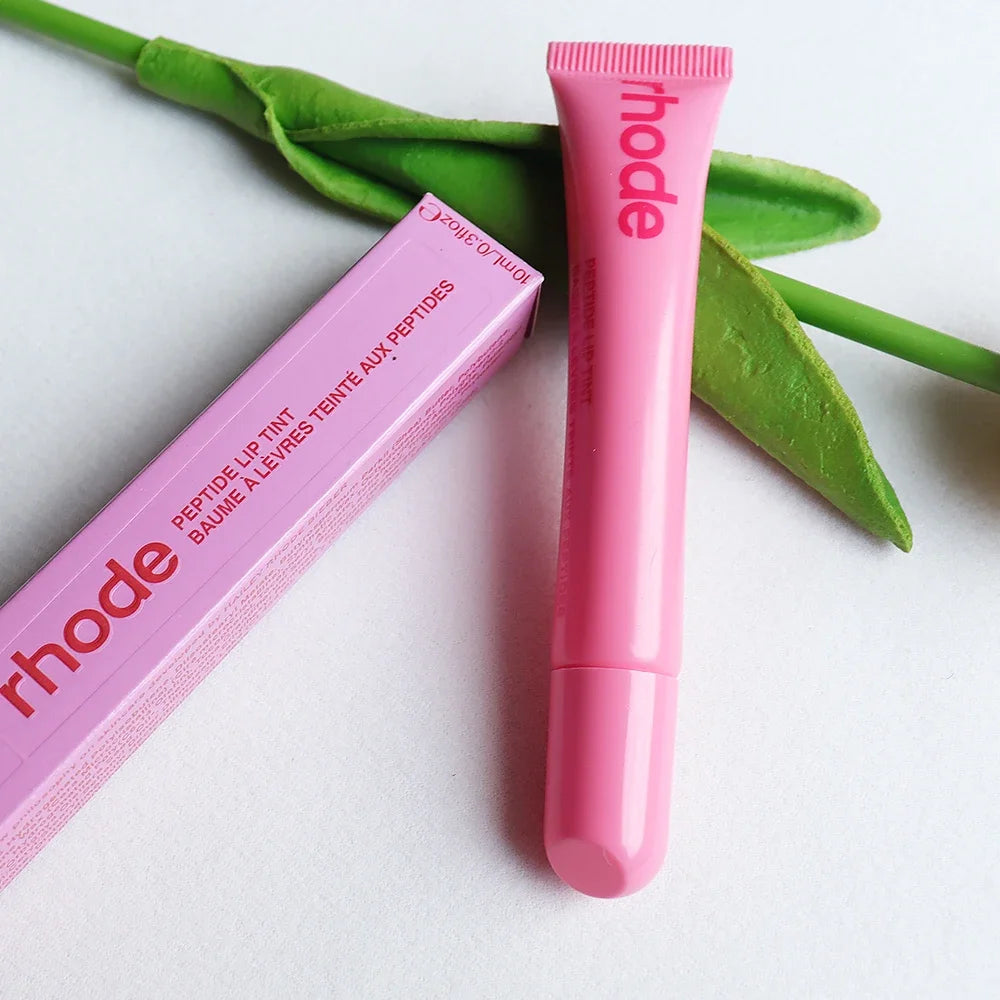Rhode Peppermint Essence Lipstick Phone Case for IPhone 15 14 13 Pro Max Long Moisturizing Nourishing Silicone Cover Wholesale