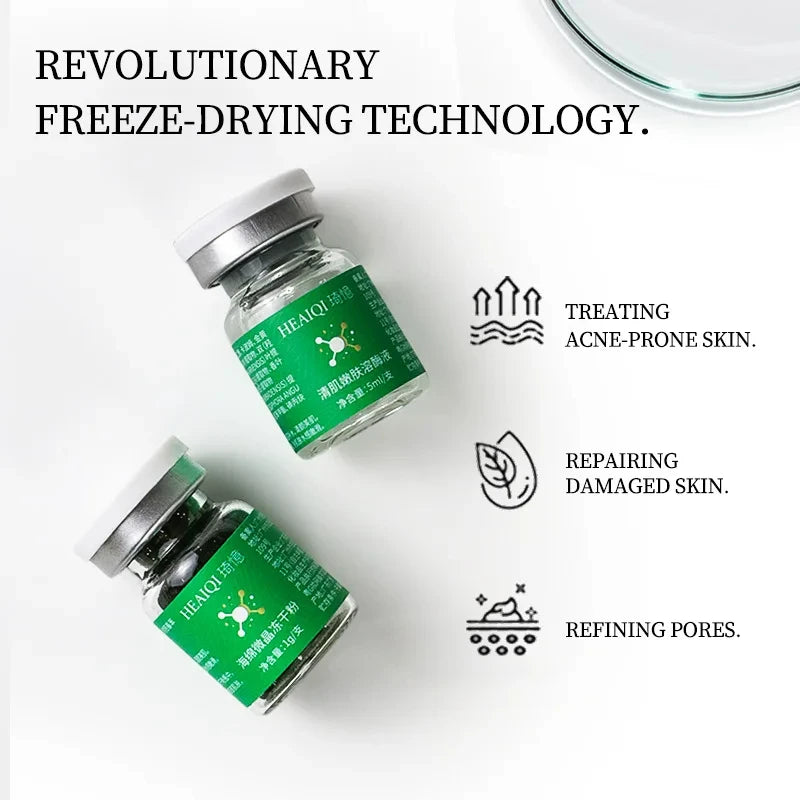 Kit de peeling blanchissant aux algues, masque naturel aux extraits de plantes.