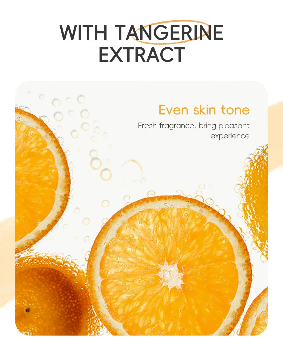 LAIKOU Ensemble de produits de soins de la peau de la série Vitamin C Ensemble de soins de la peau hydratante de 5 pièces Nettoyant Toner Essence Crème pour les yeux et crème pour le visage