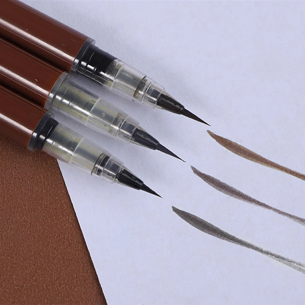 Ultra-fine Eyebrow Pencil Outline Shadow Lying Silkworm Eyeliner Waterproof Non-smudge Lasting Colourfast Liquid Eyebrow Pencil