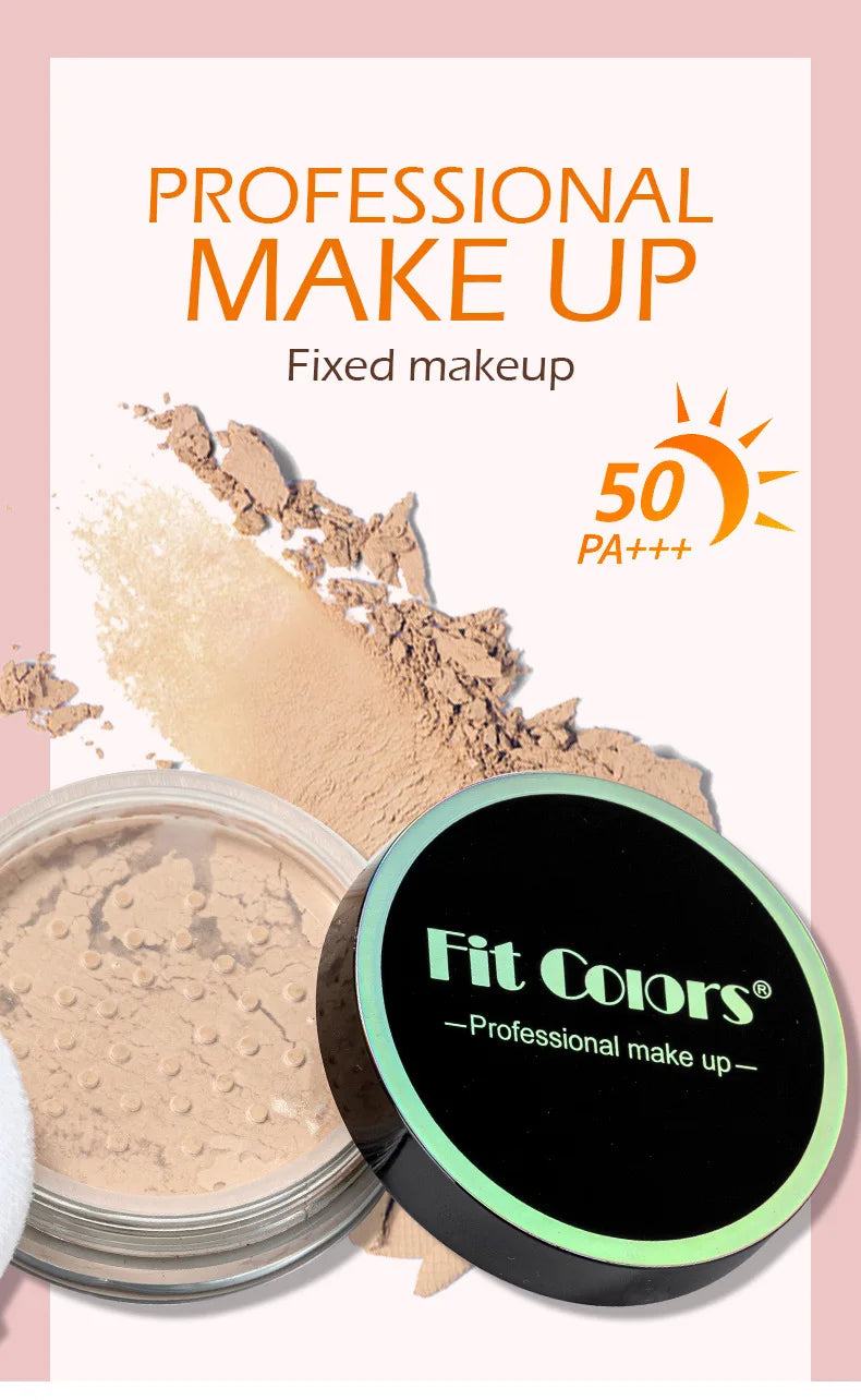 Fit Colors Concealer Smoothing Powder Poudre de maquillage imperméable et résistant
