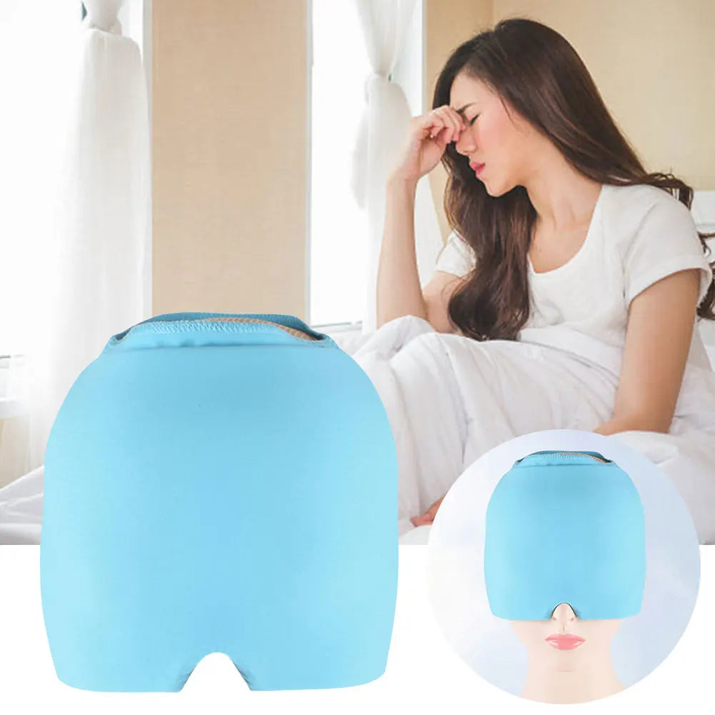 Masque Thérapeutique Réutilisable – Soulagement des Migraines à Froid ou à Chaud