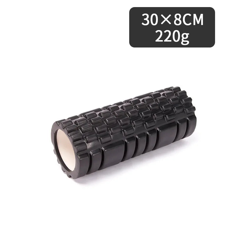Rouleaux en mousse pour massage musculaire 30CM - Rouleau en mousse dorsale HAUTE densité pour le soulagement des maux de dos et la récupération musculaire dans les jambes et les bras