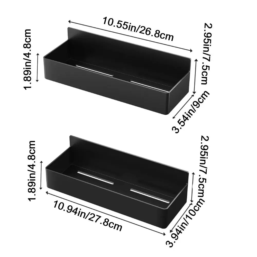 Lot de 2 Étagères Magnétiques Réglables – Organiseur de Cuisine & Épices