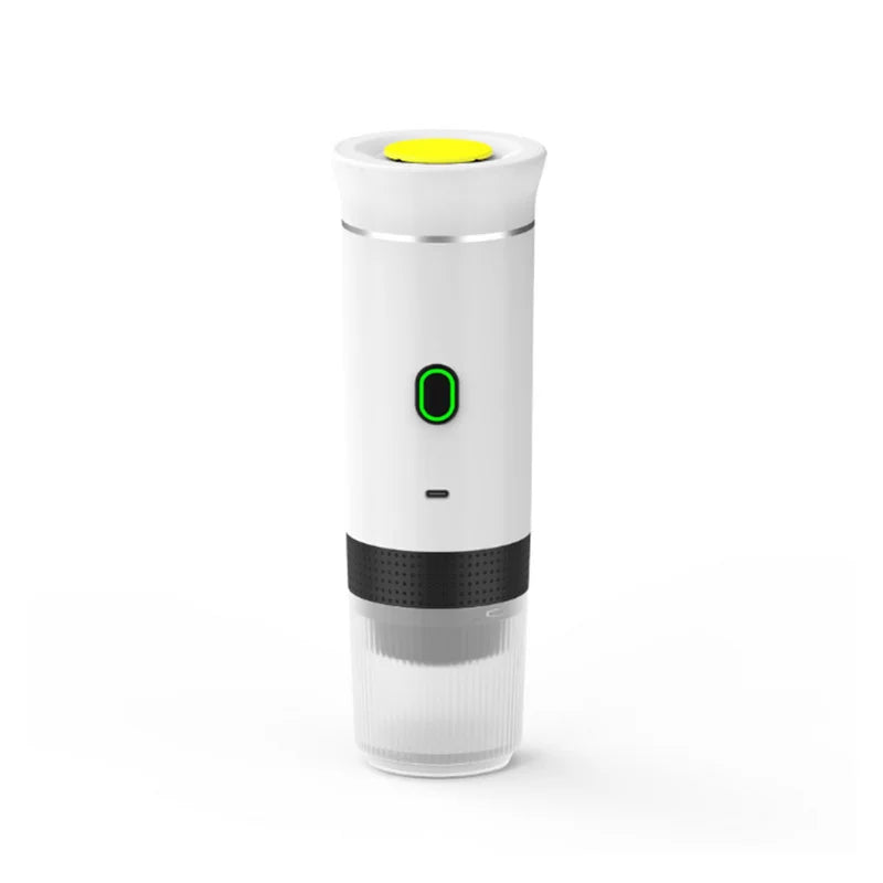 WiReless Machine à café expresso portable électrique pour voiture et maison Machine à café de camping 3-en-1 Capsule Powder Machine à café de voyage