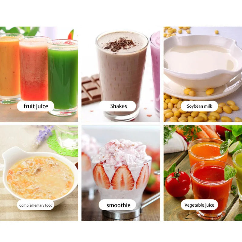 Xiaomi Electric Fruit Juicer Portable Handheld Usb Charging Personal Fresh Milk Smoothie Maker Mixer Cup For Home Picnic Office