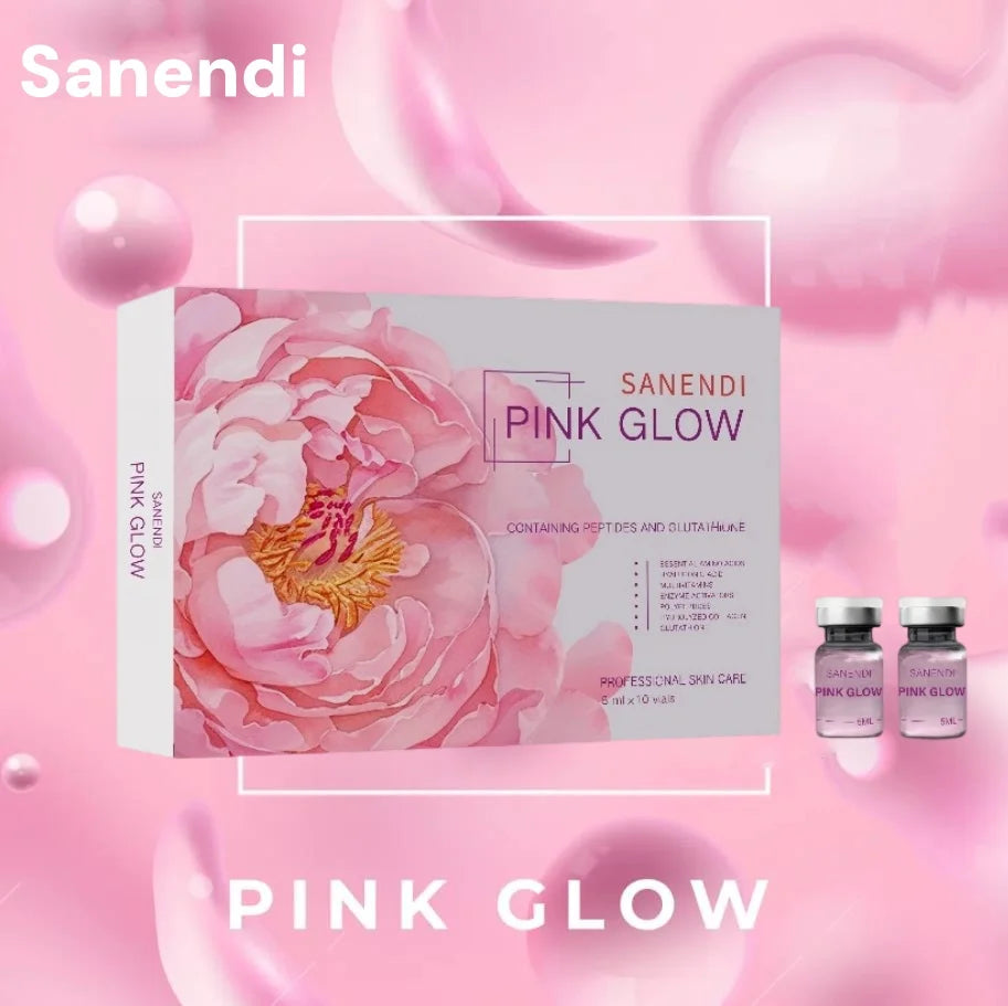 Sanendi New 2025 Pink Glow Home Care PDRN Pink Peptide Dr.Pen ampoules de 5 ml