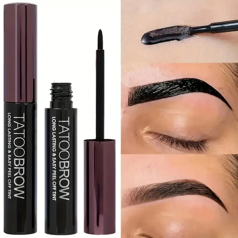Gel-crème longue tenue Tattoo Brow pour sourcils – Waterproof, résistant, facile à décoller, teinte impeccable