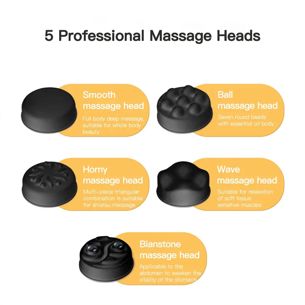 Marteau de massage électrique Vibrateur de percussion de tissus profonds, Soulagement les douleurs musculaire