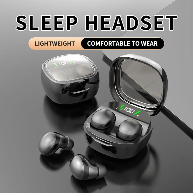Xiaomi Mini sans fil Bluetooth 5.3 Casque Petits écouteurs Sommeil Travail Musique Sports Invisible HD HIFI Basse Qualité sonore Écouteurs