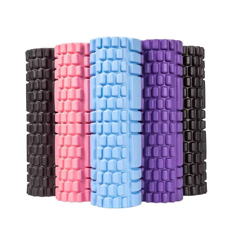Rouleaux en mousse pour massage musculaire 30CM - Rouleau en mousse dorsale HAUTE densité pour le soulagement des maux de dos et la récupération musculaire dans les jambes et les bras
