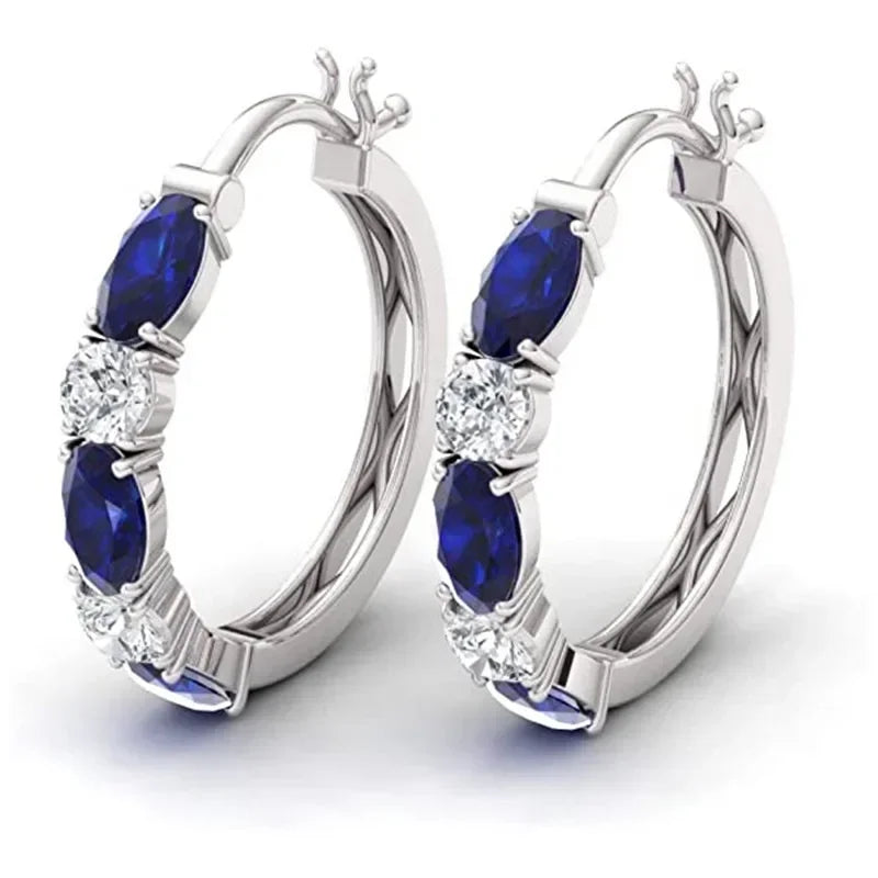 Boucles d'Oreilles en Cristal Drainage Lymphatique
