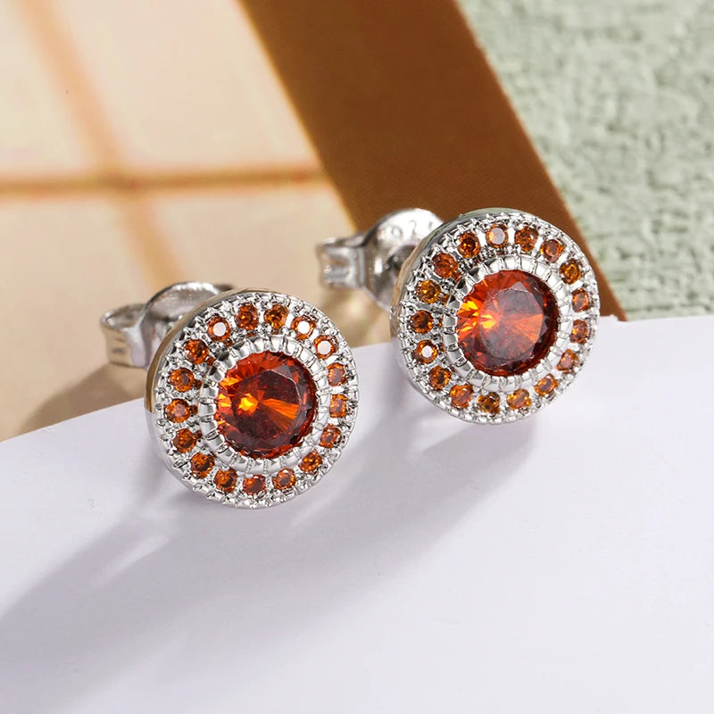 Boucles d'oreilles amincissantes d'acupression, perte de poids délicates pour femmes, boucles d'oreilles lymphatiques polyvalents en zircone cubique