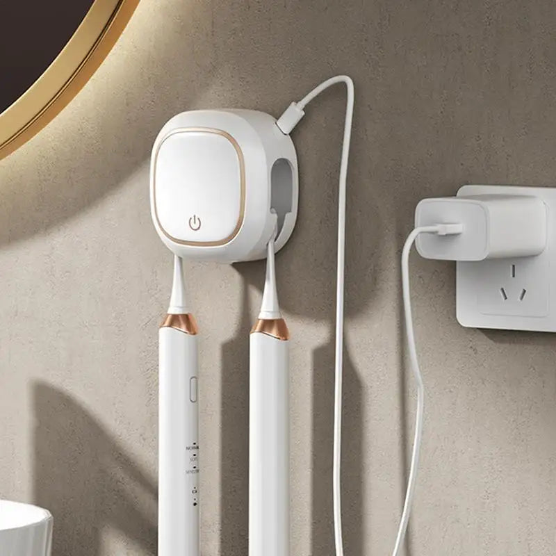 Porte-brosse à dents désinfectant Nettoyant électrique Machine de couverture UV portable électrique pour la maison Camping Voiture École