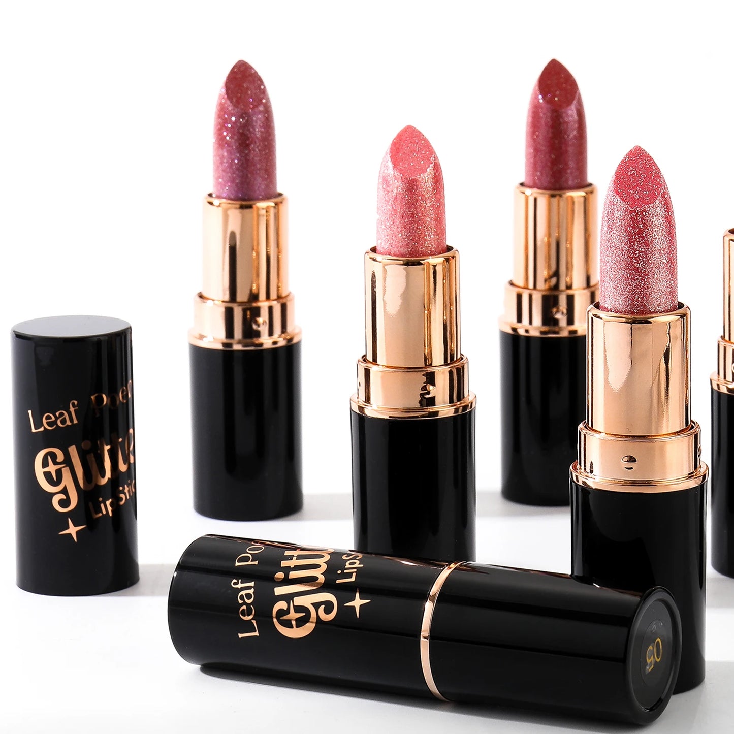 Rouge à lèvres pailleté métallisé, hydratant, waterproof, mat, diamant, nacré, baume teinté