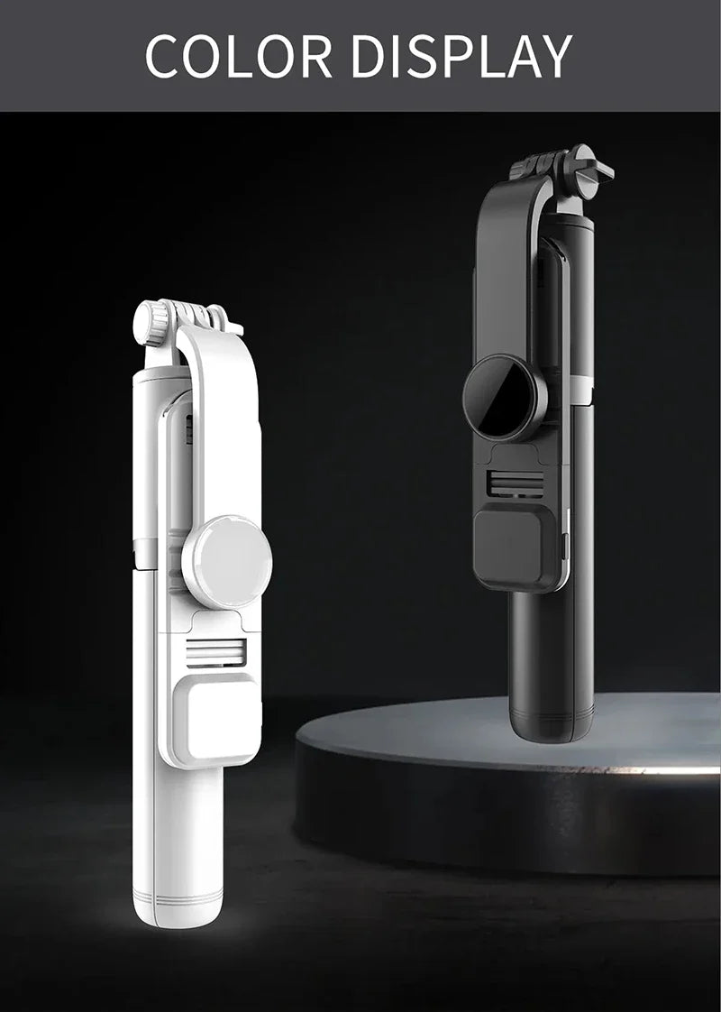 Xiaomi Mijia Selfie Stick 1045mm sans fil Bluetooth LED Fill Light Trépied étendu avec obturateur à distance pour téléphone portable Android IOS