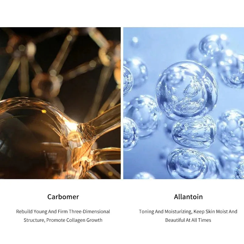 Sérum coréen pour le visage à base de protéines de soie hydrolysées et de collagène.