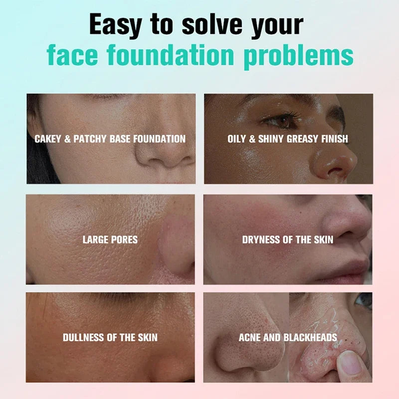24 ml d'apprêt de maquillage en gel de base de maquillage hautement hydratant pour la peau sèche Rafraîchissant Facile à absorber Pas de poudre Stuck Maquillage naturel