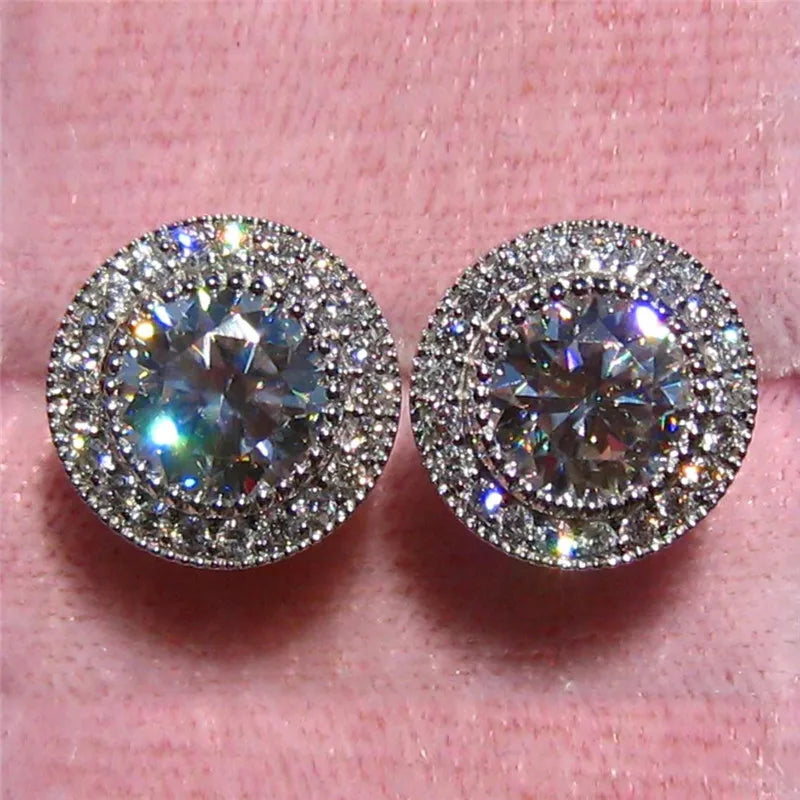 Boucles d'oreilles amincissantes d'acupression, perte de poids délicates pour femmes, boucles d'oreilles lymphatiques polyvalents en zircone cubique