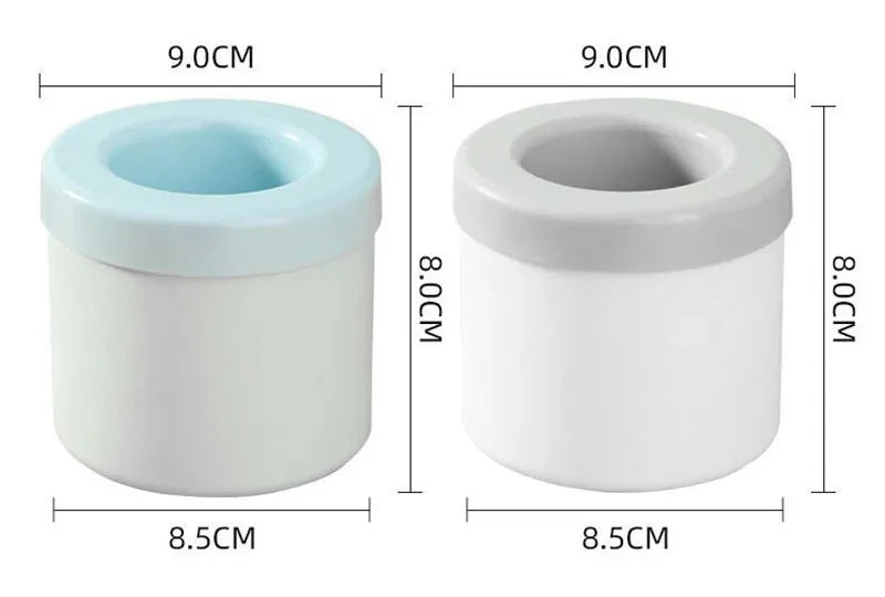 Moule à glaçons en silicone Seau à glace rond Été Fait maison DIY Réfrigérateur Freeze Ice Maker Creative Ice Cube Mold Barware Tools