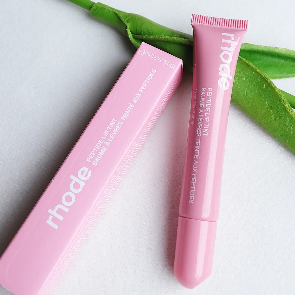 Rhode Peppermint Essence Lipstick Phone Case for IPhone 15 14 13 Pro Max Long Moisturizing Nourishing Silicone Cover Wholesale