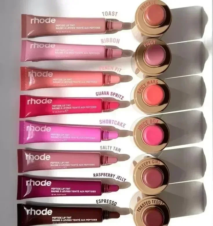 Skin Peptide Lip Liner Peel Tattoo Lipgloss Waterproof Long Lasting Matte Lip Tint Lean Contour Tear-off Lips Stain Cosmetic