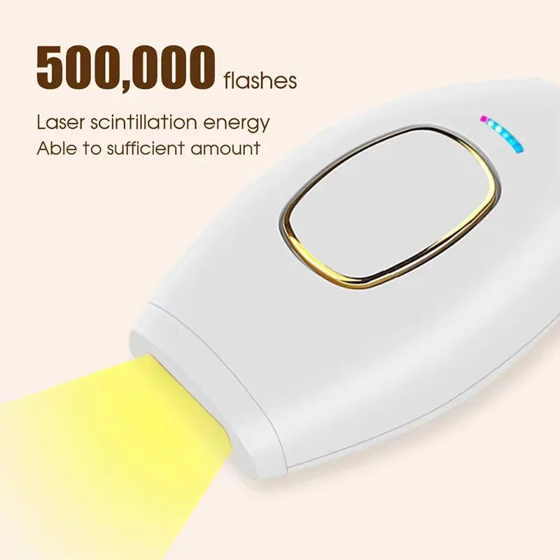NOUVEAU Body Bikini IPL 500 000 Flash Épilateur Pulses Permanent, Indolore Pour Femmes.
