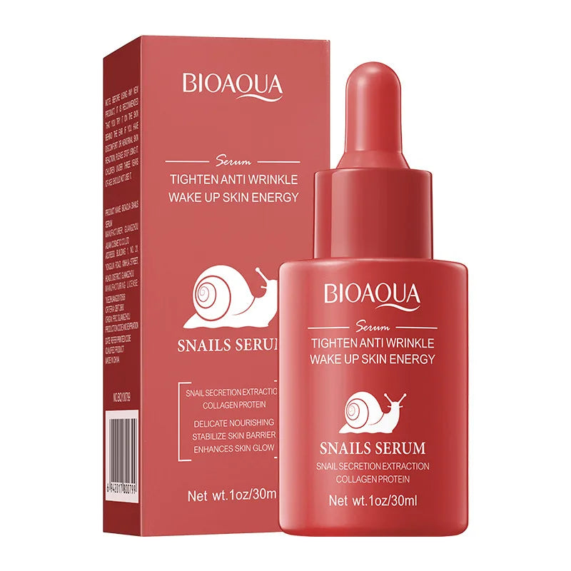 BIOAQUA – Sérum Visage Concentré à la Vitamine C, Rétinol & Acide Hyaluronique, Essence Anti-Âge Éclaircissante.