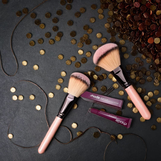 RHODE Maquillage Joues Blush, Stick Brillant à Lèvres Étui de Téléphone pour iPhone.