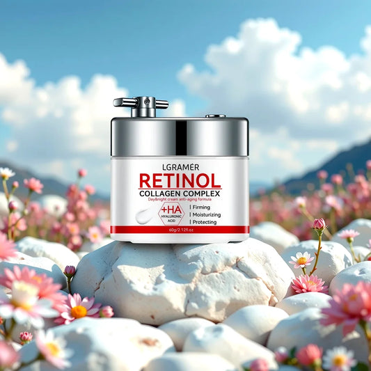 Crème Raffermissante au Rétinol – Anti-Âge & Éclat du Teint