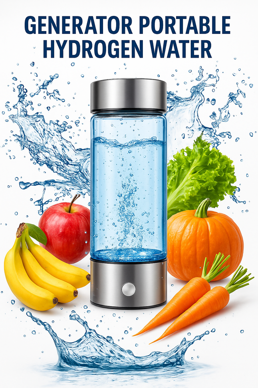 Bouteille d’Eau Hydrogénée Électrolytique de Luxe 380 ml