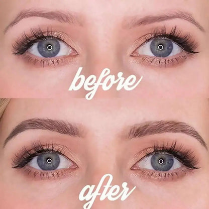 5 Couleurs Crayon à Sourcils Imperméable 4 Fourche Pointe Sourcil Tatouage Longue Durée Naturel Foncé Brun.