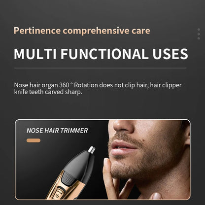Kemei 3 en 1 Kit de rasage pour Hommes
