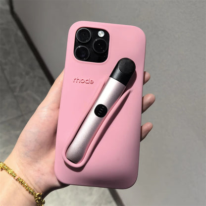 Étui de téléphone Rhode pour iPhone 16, 15, 14 Pro Max Plus, rouge à lèvres en silicone, motif toast expresso