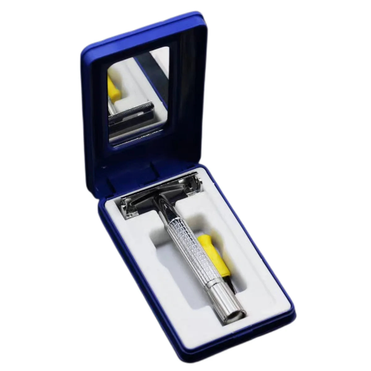 Rasoir de Barbier Pliant pour Hommes – Lame en Acier Inoxydable