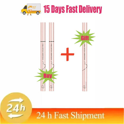 Waterproof Black Liquid Eyeliner Pen Ultra-Fine Anti Smudge Lasting Smooth Lying Silkworm Eyes Liner Pencils Eye Makeup Tools