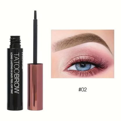 Gel-crème longue tenue Tattoo Brow pour sourcils – Waterproof, résistant, facile à décoller, teinte impeccable