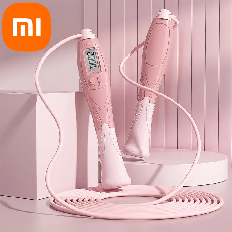 Corde à Sauter Électronique MIJIA – Compteur Intégré, Rotation 360°, Brûle-Graisses & Fitness | PVC Résistant pour Sport Intérieur