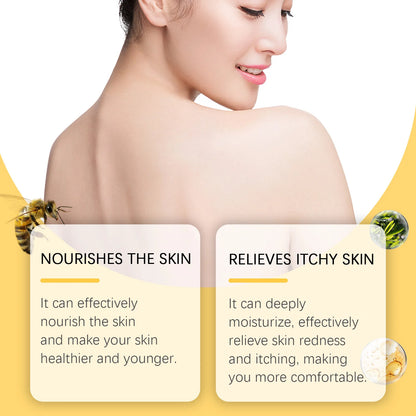 Crème de venin d'abeille Soulage les rougeurs, répare les dommages, renforce la peau, barrière cutanée, hydratant en profondeur, soins de la peau, crème pour le corps nourrissante