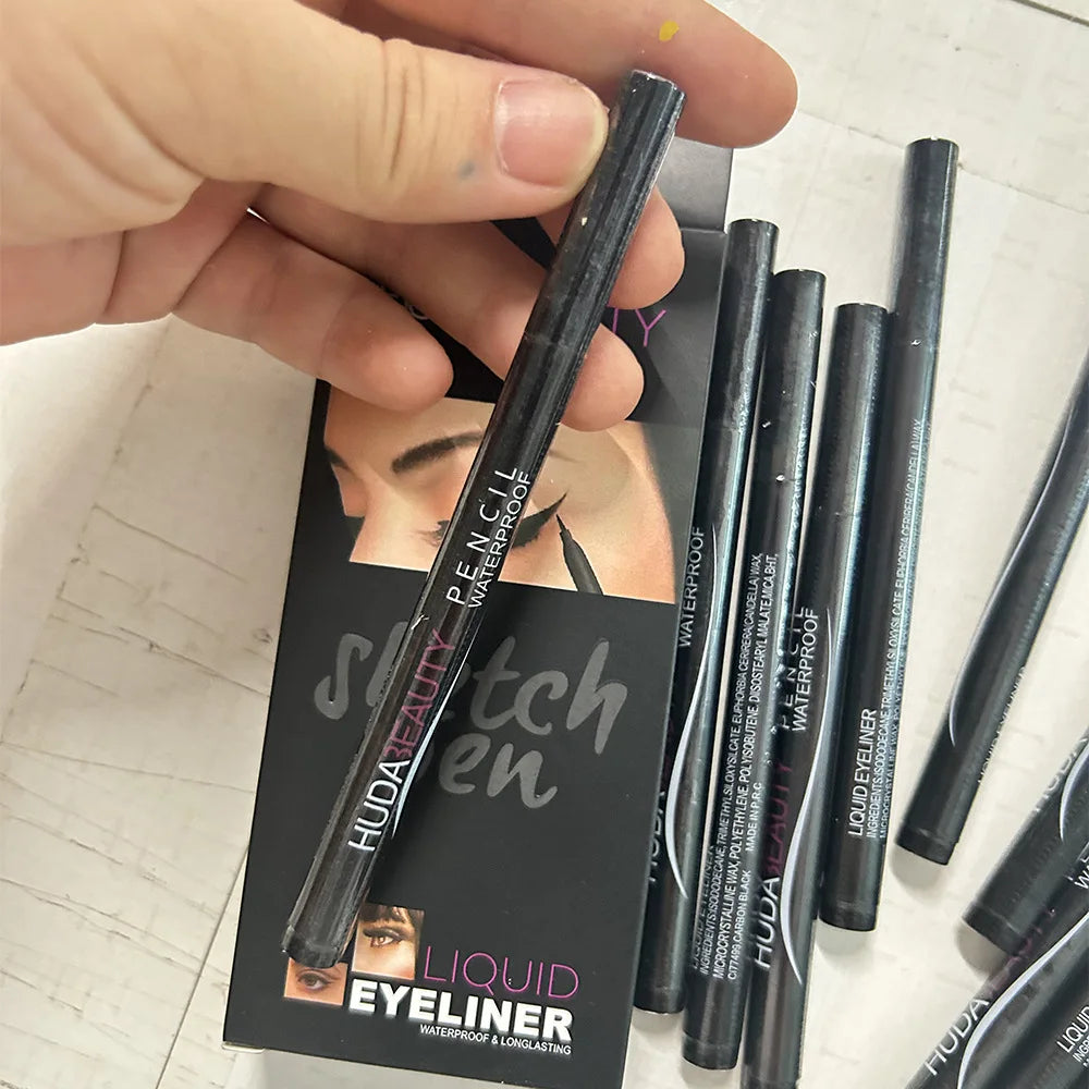 Face Liquid Concealer Rouges à lèvres Eyeliner Set HUDA Stick Shimmer Shine Maquillaje Ombre à paupières Maquillage étincelant Cosmétique