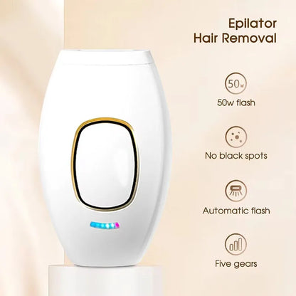 NOUVEAU Body Bikini IPL 500 000 Flash Épilateur Pulses Permanent, Indolore Pour Femmes.