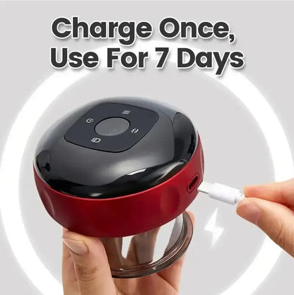 Dispositif de Massage et Grattage Intelligent par Ventouse Chauffante