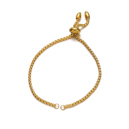 Bracelets Boho Réglables en Acier Inoxydable - Lot de 3