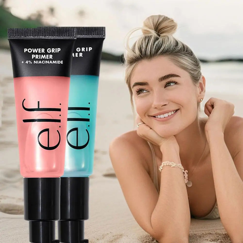 Power Grip Primer Gel Hyaluronique et 4% Niacinamide Acide éclaircissant Hydratant Longue durée Hydratant Wear Maquillage Cosmétiques