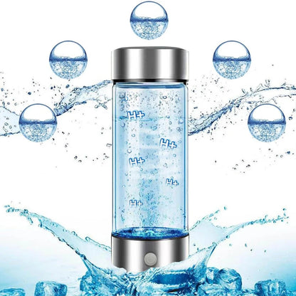 420ml bouteille d'eau riche en hydrogène portable rechargeable USB.